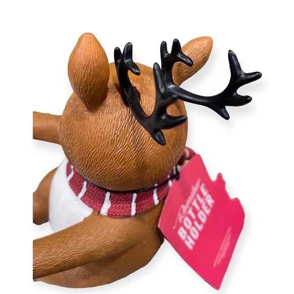 Sale‼️REINDEER BOTTLE HOLDER -Holds 1 Bottle of Wine - Picture 5 of 6